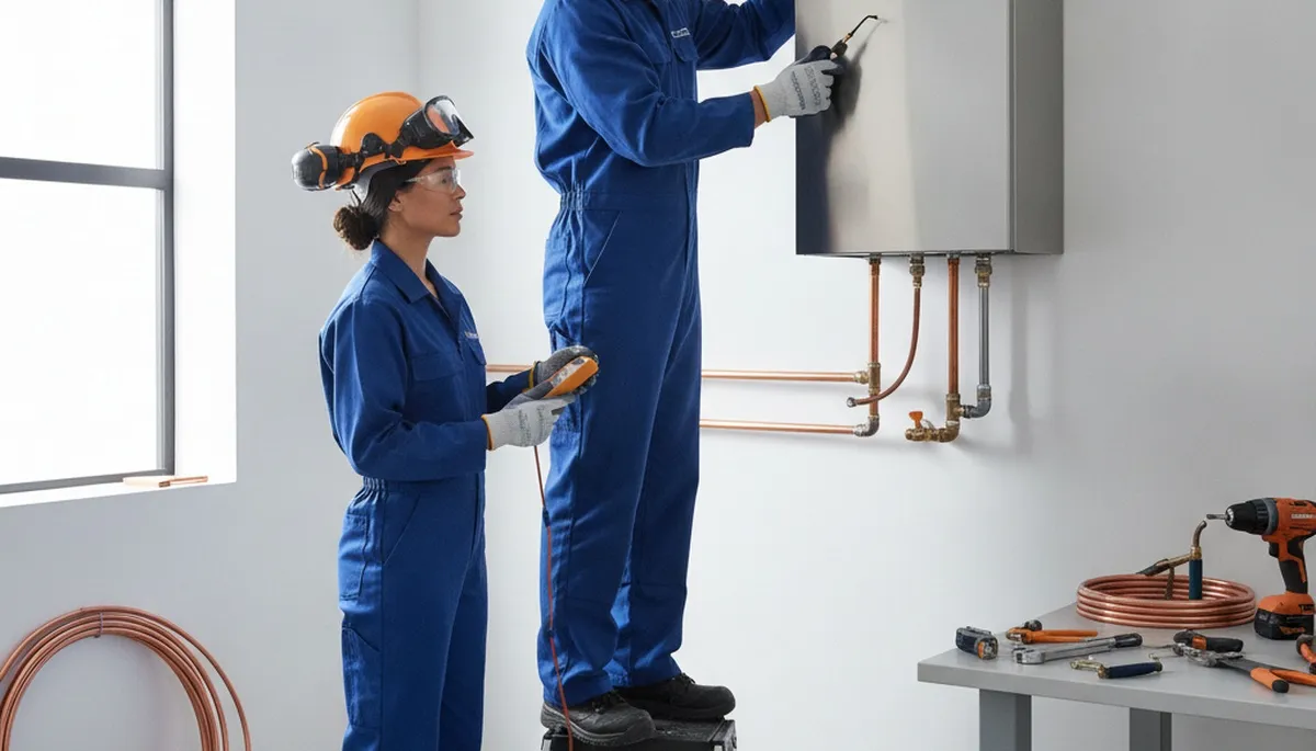 Tankless water heater service in Redding, CA for efficient on-demand hot water